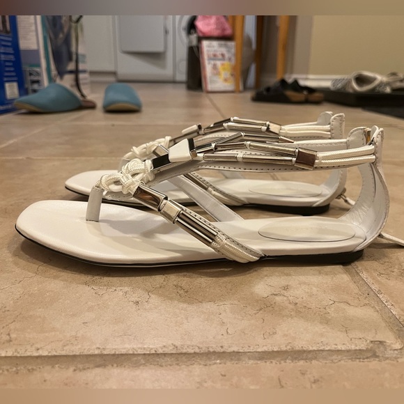 Gucci Lifford Cordino Deca Great White Sandal - Picture 5 of 6